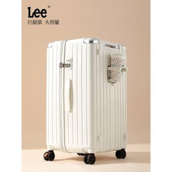 Lee超大容量萬向輪出國行李箱
