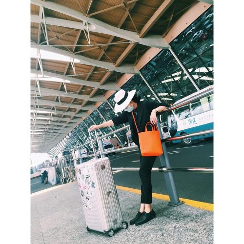 真皮簡約通勤托特包牛皮購物袋tote電腦水桶包大容量單肩斜挎包女