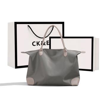 小ck&eq大容量手提旅行包韓版出差行李包袋收納待產包運動健身包