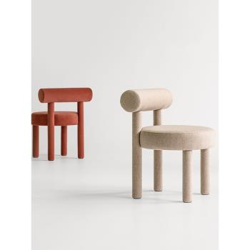 北歐梳化妝臺網紅餐椅簡約現代ins風家用靠背設計師款書房桌椅子