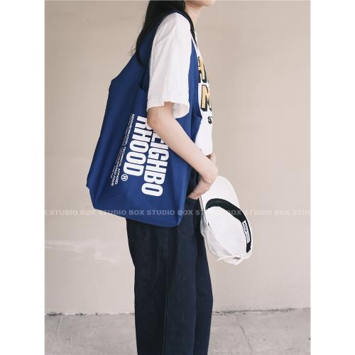 NBHD TOTE BAG斜紋布托特包NEIGHBORHOOD手提袋23SS|男包|ETMall東森購物網