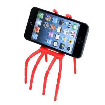 手機支架懶人桌面創意支架變形金屬芯硅膠包邊耐用八爪魚蜘蛛硅膠