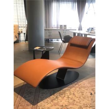 設計師創意Eli fly 飛鳥椅躺椅個性異形酒店別墅藝術弧形沙發椅