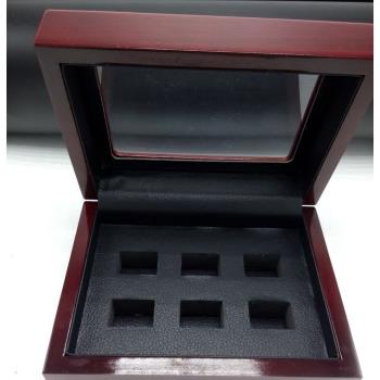 籃球總冠軍戒指飾品球迷禮物盒禮品盒首飾盒木盒套裝盒視窗盒