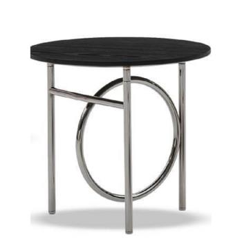 簡藝 新款北歐桌子不銹鋼玻璃角幾設計師家具組合茶幾小戶型邊幾