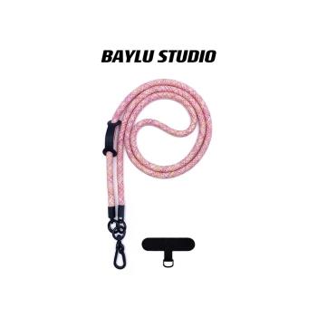 BAYLU STUDIO原創夏季百搭8MM萬能斜挎手機繩相機掛繩肩帶長繩INS