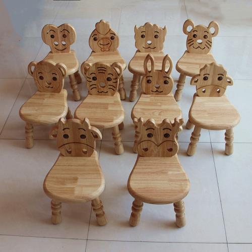 全球購兒童椅子小板凳靠背家用動物卡通可愛幼兒園換鞋創意矮凳子實木圓