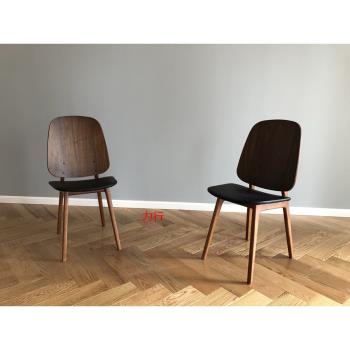 促銷丹麥大師設計出口丹麥原單北歐餐椅酒店椅實木椅子家具
