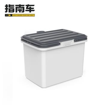 指南車精靈洗車機車載收納水桶車載收納箱釣魚桶後備箱置物箱手提