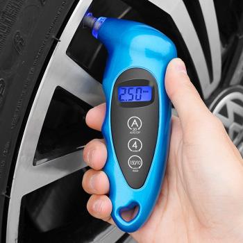 車用胎壓表高精度壓力檢測儀數顯放氣壓表監測器汽車電子輪胎壓計