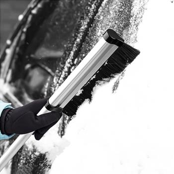 汽車用除雪鏟神器玻璃清雪工具除霜掃雪刷子除冰鏟刮雪器冬季用品