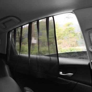 汽車遮陽簾車窗磁吸式防曬隔熱板神器前擋玻璃車用窗簾磁鐵遮光布