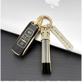 汽車鑰匙套適用于寶騰Proton起亞鑰匙包扣捷尼賽思遙控鑰匙保護套