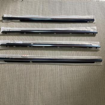 適用豐田佳美01-06款車門外壓條玻璃外壓條車窗密封條黑膠條防水