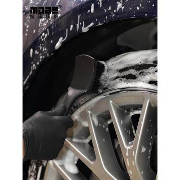 汽車輪胎清潔刷輪轂硬毛刷子鋼圈縫隙去污洗車工具神器車用刷
