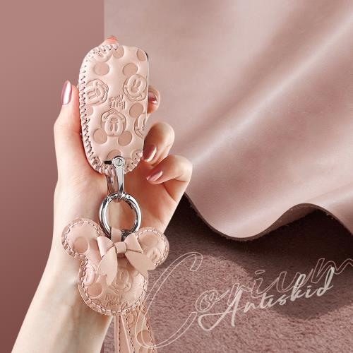 奧迪鑰匙套適用A3a4L Q5L真皮A6L A5 A7 Q3 Q2 Q7可愛女A8扣殼