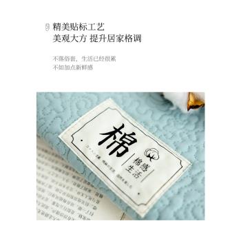 全棉宿舍床頭純色抱枕套簡約現代汽車客廳沙發靠墊腰枕學生午睡枕