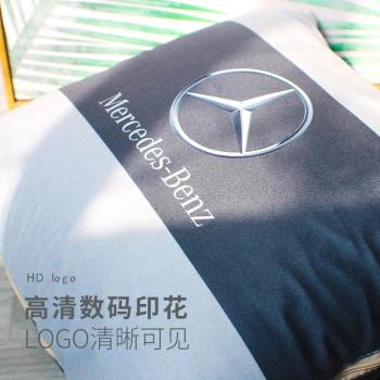 汽車抱枕廣汽傳祺GS4/GS5/GS7/GM6/GA3折疊毯子兩用腰靠墊空調被8