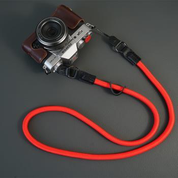 相機快拆背帶 適用于G7X3佳能r50單反相機x100v肩帶索尼微單快掛脖繩復古文藝斜挎扣M50佳能z30富士XT3配件