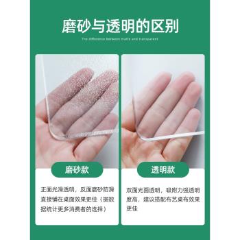 透明軟玻璃pvc桌布床頭櫃防水蓋布墊子家用臥室塑膠臺布膠墊桌墊