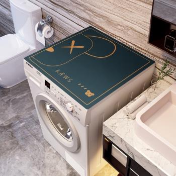 全自動洗衣機蓋布硅藻泥吸水防水防曬冰箱微波爐防塵罩床頭柜墊子