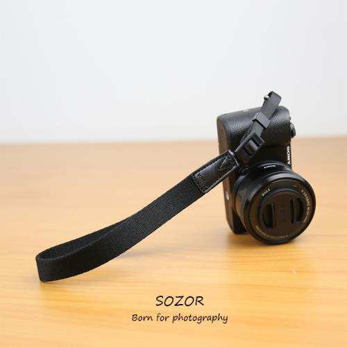 相機腕帶手繩適用于佳能單反5D6D索尼A7M3微單防滑手帶簡約快拆裝