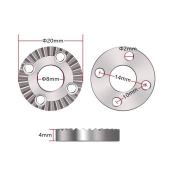 20mm阿萊齒阿萊標準齒輪連接件標準齒輪牙盤攝影攝像擴展調節配件