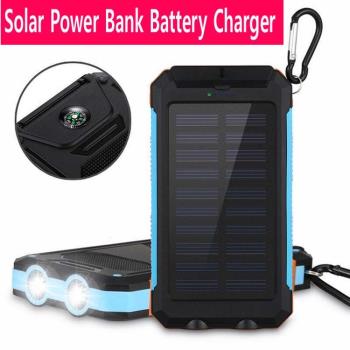USB Solar Power Bank Battery Charger戶外太陽能充電寶電源電池
