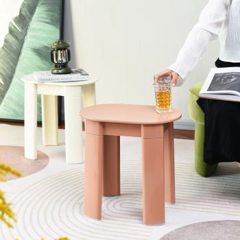 ins創意中古小圓凳設計師凳子北歐ins家用客廳現代簡約梳妝矮凳