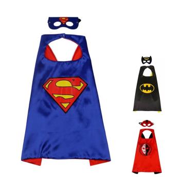 六一兒童節演出服男童服裝表演蜘蛛俠衣服奧特曼披風斗篷披肩超人
