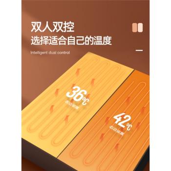 琴島電熱毯雙人雙控調溫家用安全電褥子三人加大單人學生宿舍