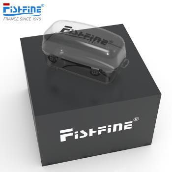 FISHFINE安全無味透明收納保護盒男女戶外便攜防撞抗摔潛水面鏡盒