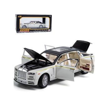 勞斯萊斯幻影合金模型車大號擺件兒童合金玩具車1:24仿真汽車模型
