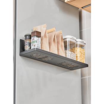 冰箱磁吸側面置物調料架日式免打孔壁掛式杯子架多功能廚房家用品