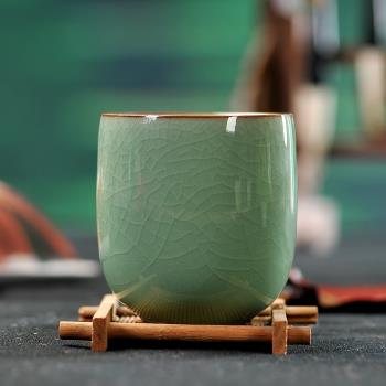青玉軒日式創意禮品保溫青瓷茶杯