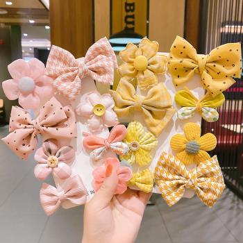 韓國可愛小公主寶寶花朵兒童發夾