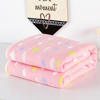 六層紗布毛巾被全棉夏涼被純棉單人雙人午睡毯兒童嬰兒小毯子蓋毯
