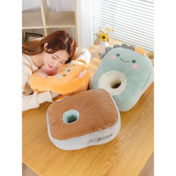 午睡枕趴睡枕小學生辦公室午休趴枕女生可愛桌上兒童睡覺抱枕夏天