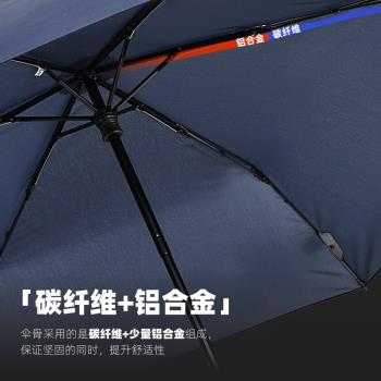 德國風暴傘euroschirm手動防紫外線雨傘男女三折疊遮陽防曬銀膠傘
