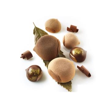 15連榛子慕斯蛋糕硅膠模具栗子堅果甜品巧克力果凍烘焙模具