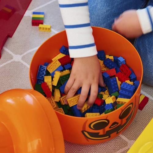 ROOM樂高收納盒lego人仔大頭兒童 玩具桶儲物整理箱塑料宜收納