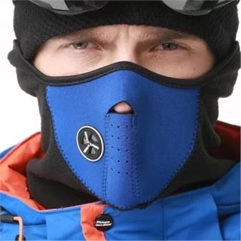 秋冬滑雪保暖自行車防寒電動口罩