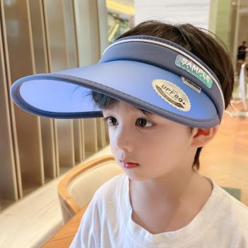 夏季男童女童戶外小孩韓版遮陽帽