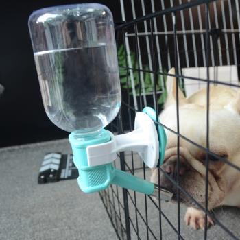 狗狗喝水器掛式懸掛水壺不濕嘴毛用品狗籠喂水器貓咪寵物飲水器