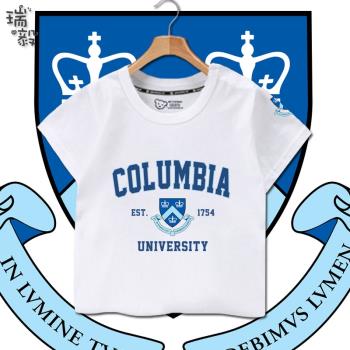 哥倫比亞哈佛兒童裝短袖T恤衫