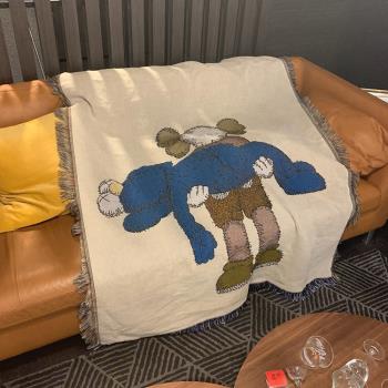 北歐沙發毯ins風毯子午睡 辦公室空調蓋毯沙發巾簡約現代針織線毯