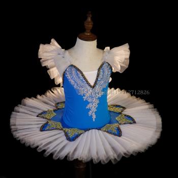 六一兒童芭蕾小天鵝表演服舞蹈裙