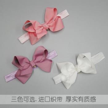 寶寶韓國手工公主0-3歲兒童發帶