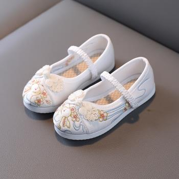 老北京女童寶寶手工古風布鞋