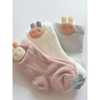 3雙裝春秋季0-6-12月嬰兒襪子